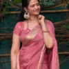 Trending Pure Viscose Chinnon Saree