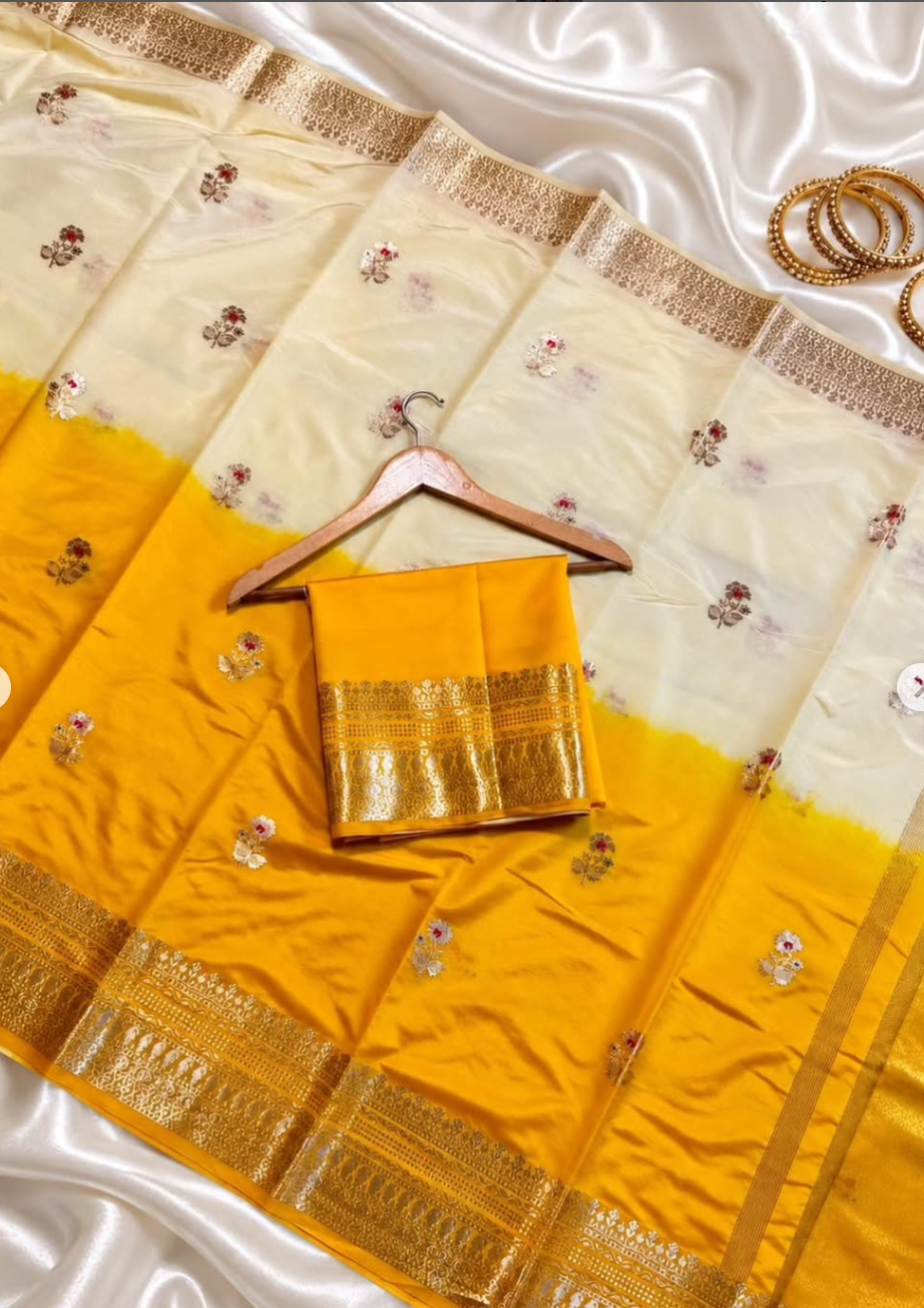 Dual Banaras Sarees - Image 3