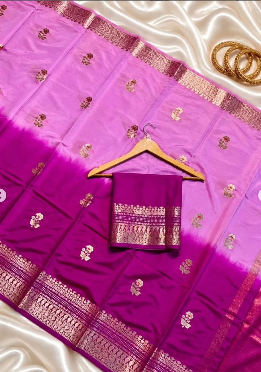 Dual Banaras Sarees - Image 4